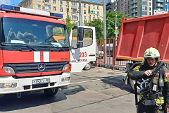 Пожарные провели беседы о пожарной безопасности
