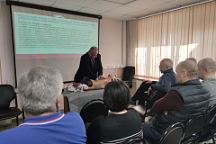 Курс по оказанию первой помощи прошли сотрудники Управления